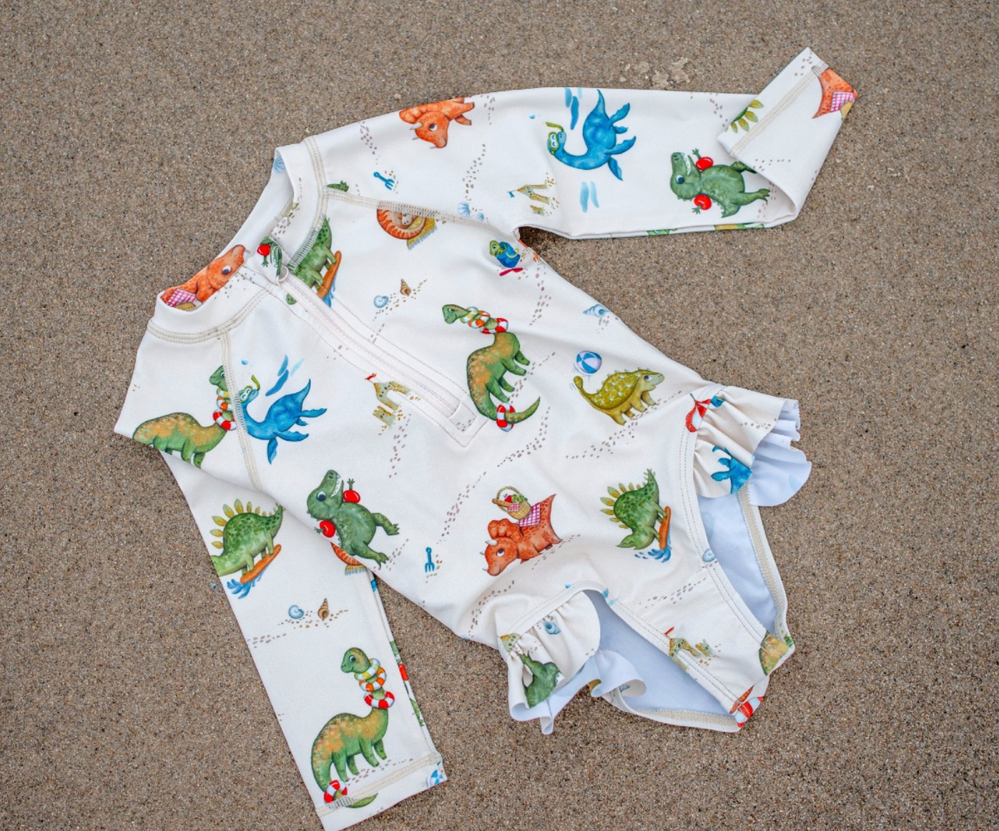 Filibabba Vilje UV Suit Dino Beach