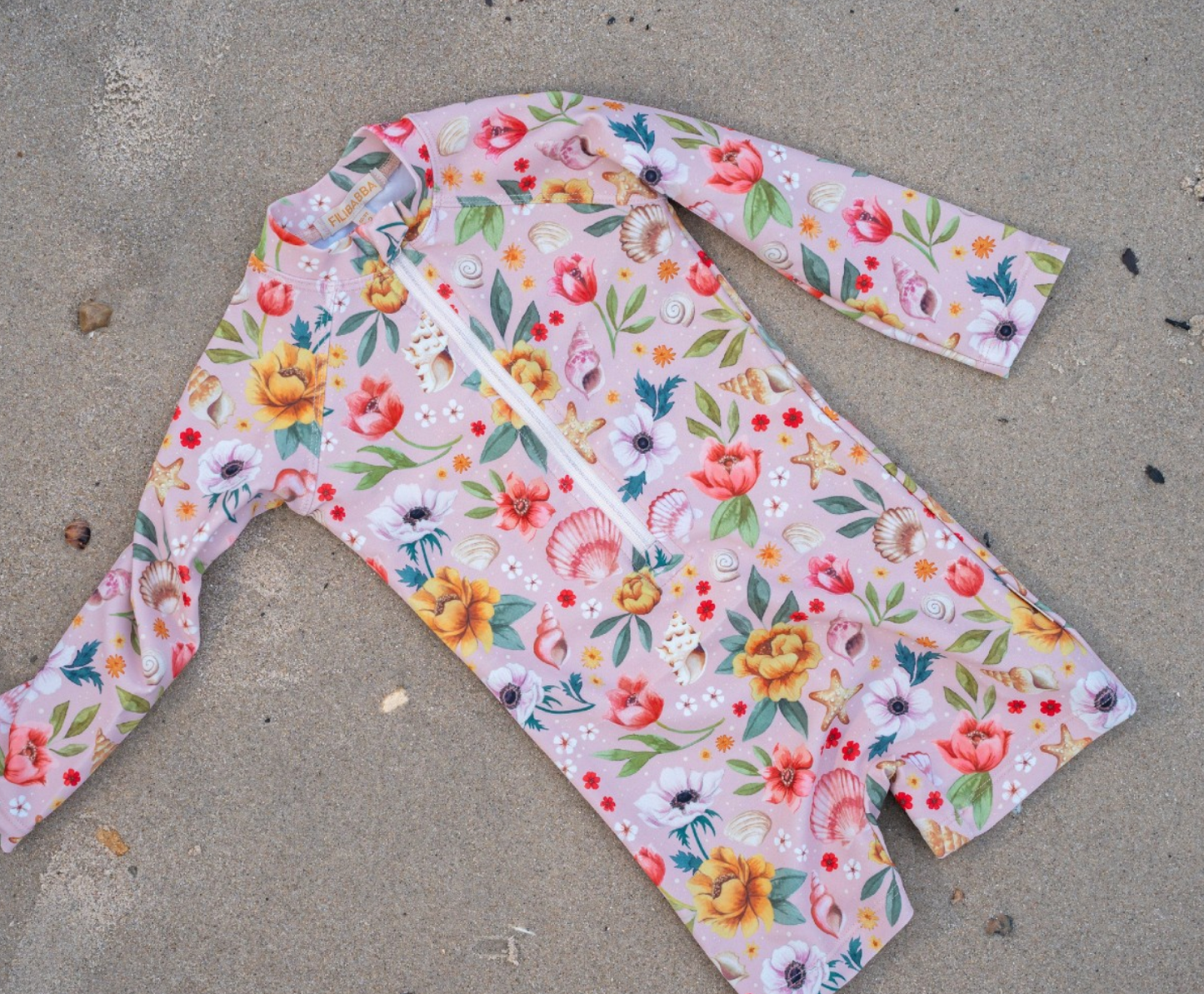 Filibabba Villads UV Suit Ocean Blossom