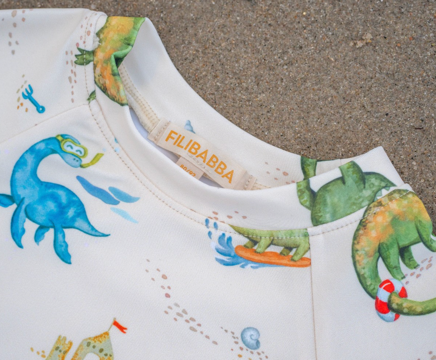 Filibabba Nor UV Shirt Dino Beach