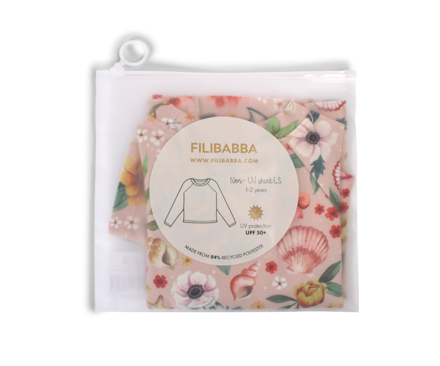 Filibabba Nor UV Shirt Ocean Blossom