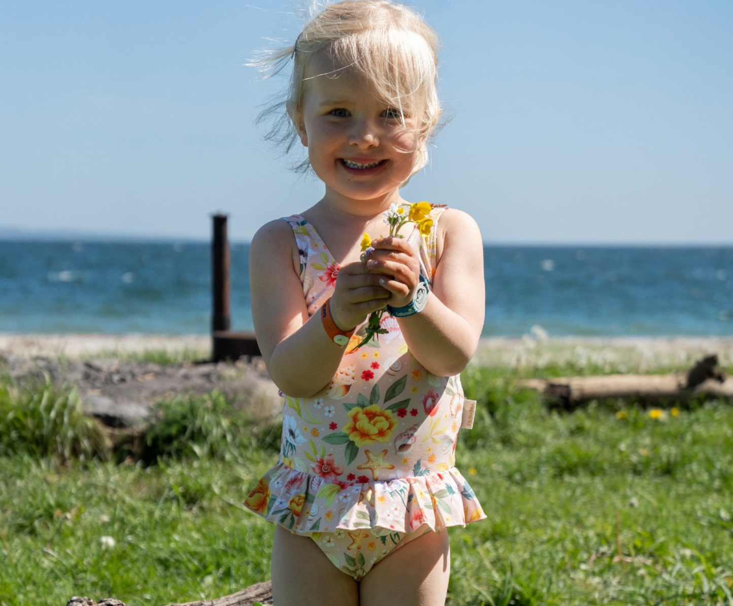 Filibabba Eva Swimsuit Ocean Blossom