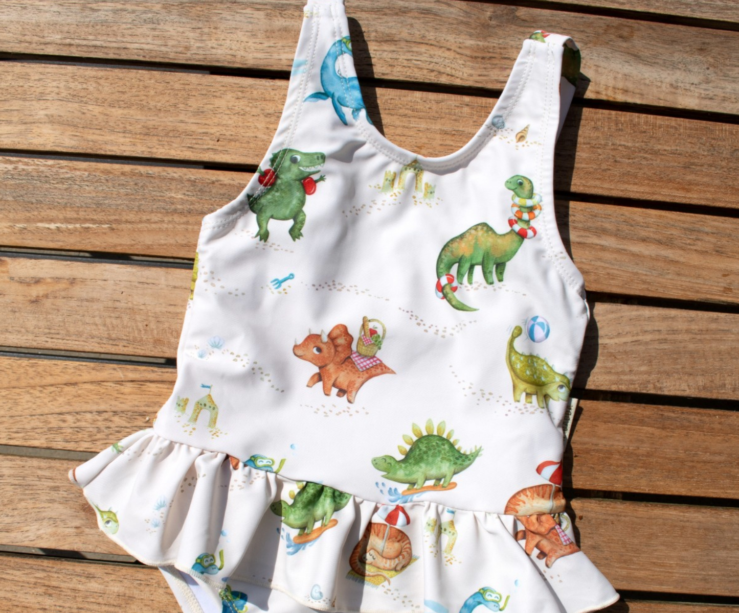 Filibabba Eva Swimsuit Dino Beach