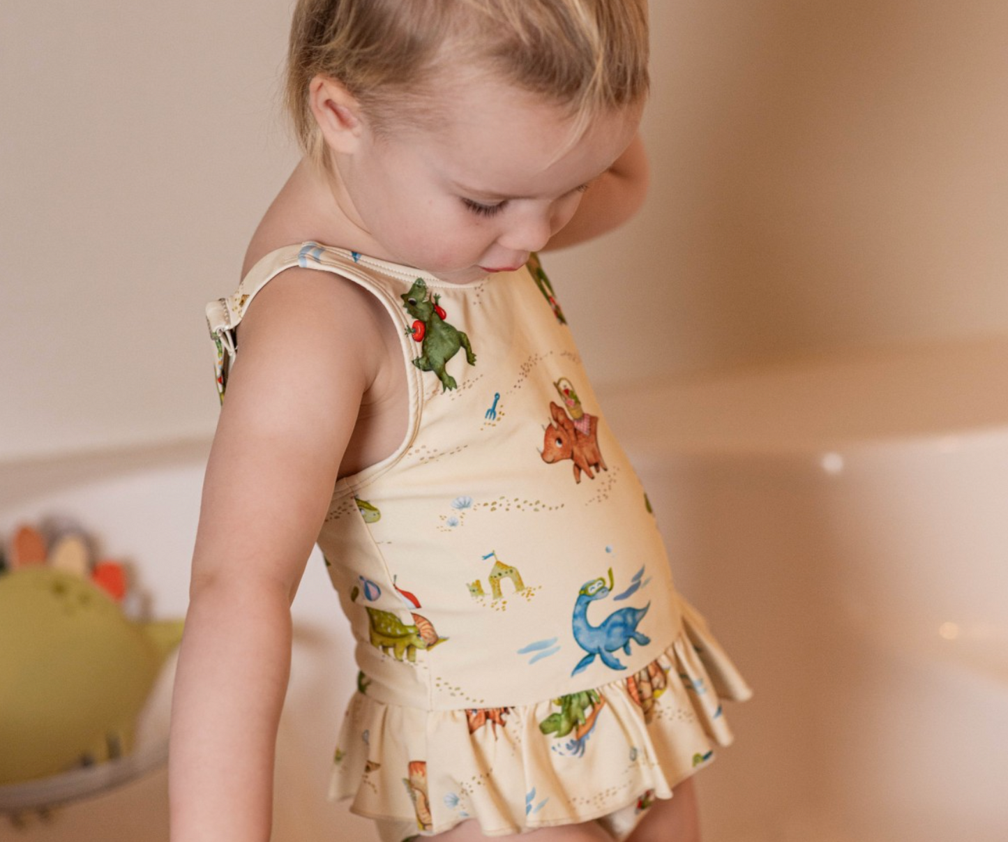 Filibabba Eva Swimsuit Dino Beach