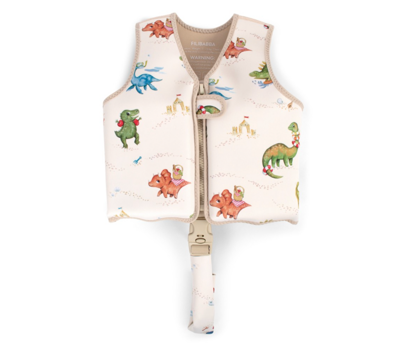 Filibabba Swim Vest Dino Beach
