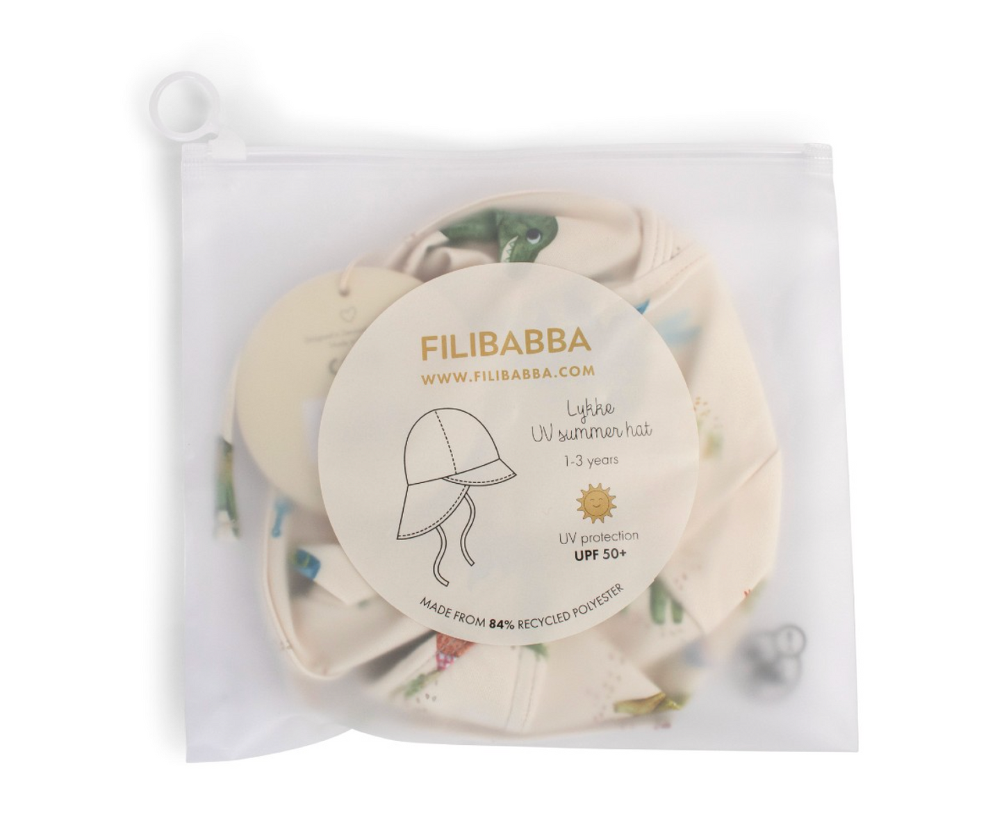 Filibabba Lykke UV Summer Hat – Dino Beach