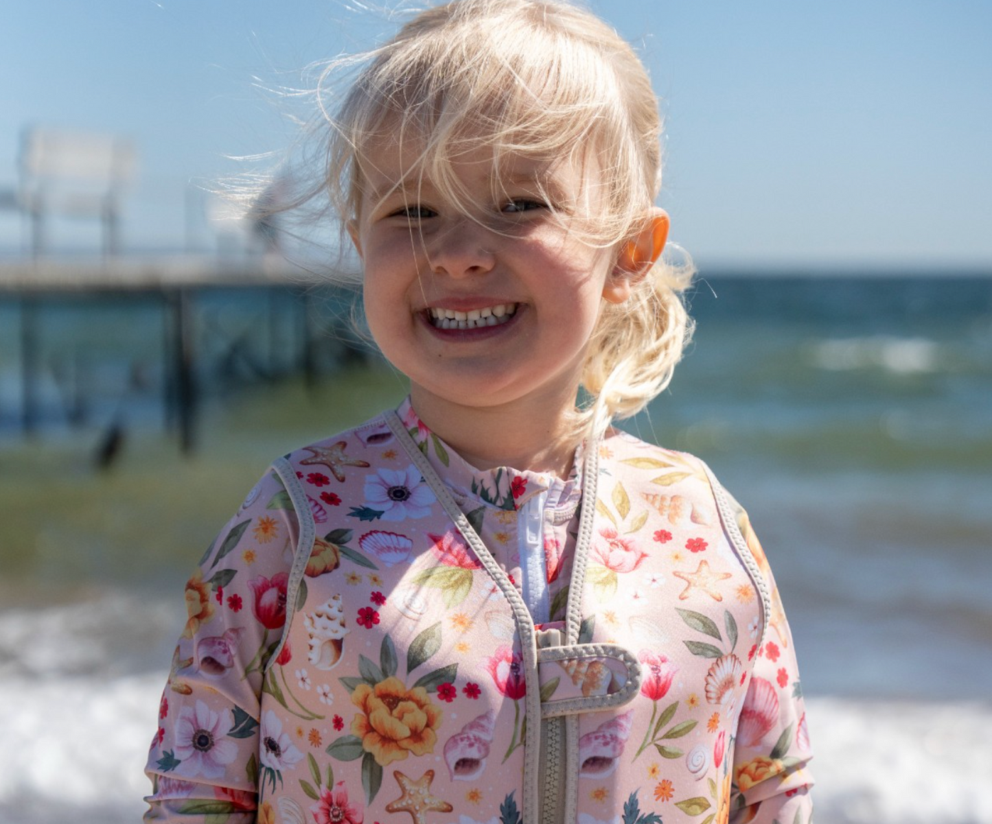 Filibabba Swim Vest Ocean Blossom