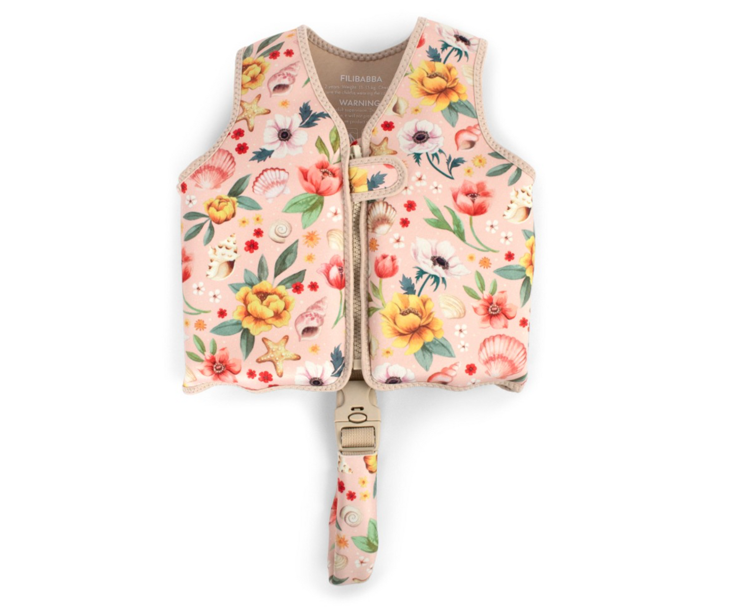 Filibabba Swim Vest Ocean Blossom