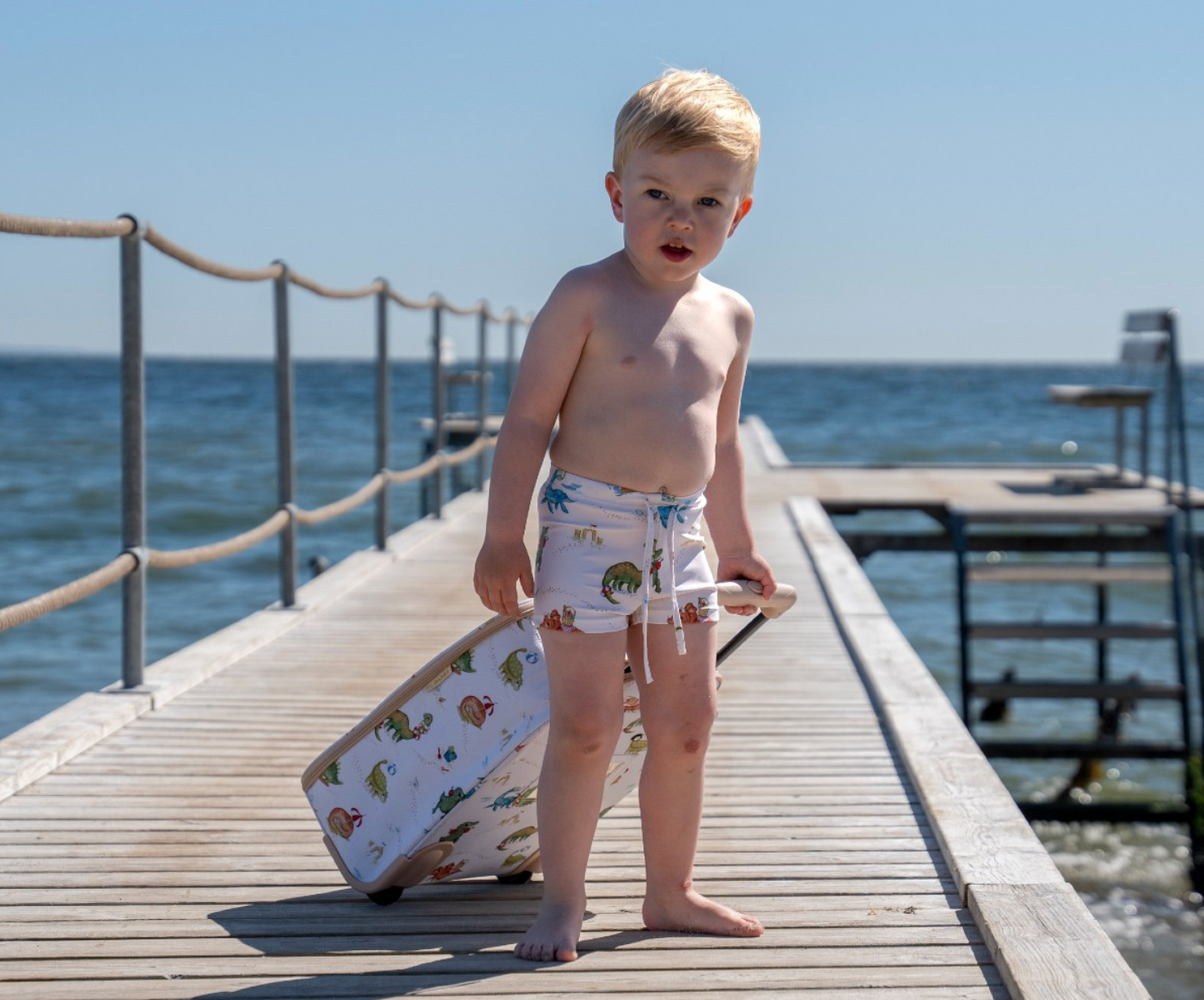 Filibabba Orla Swimming Shorts Dino Beach