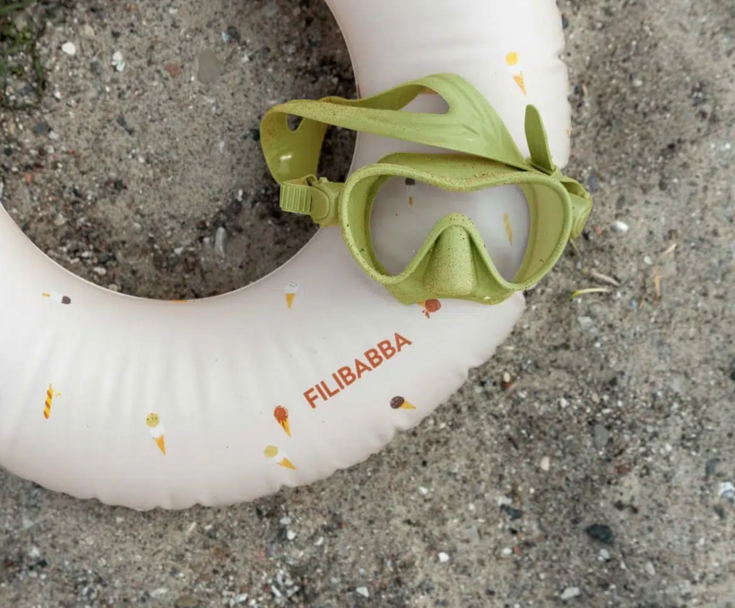 Filibabba – Diving Mask – Whitecap Grey