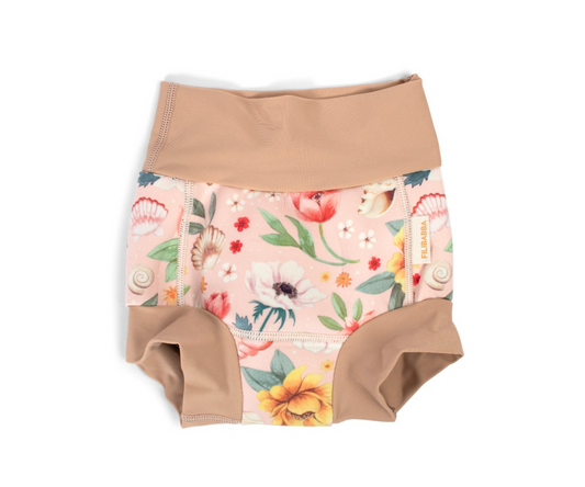 Filibabba Lucca Baby Swim Pants Ocean Blossom
