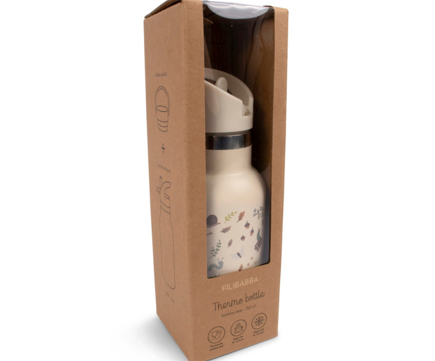 Filibabba Stainless Steel Water Bottle – Little Wonders